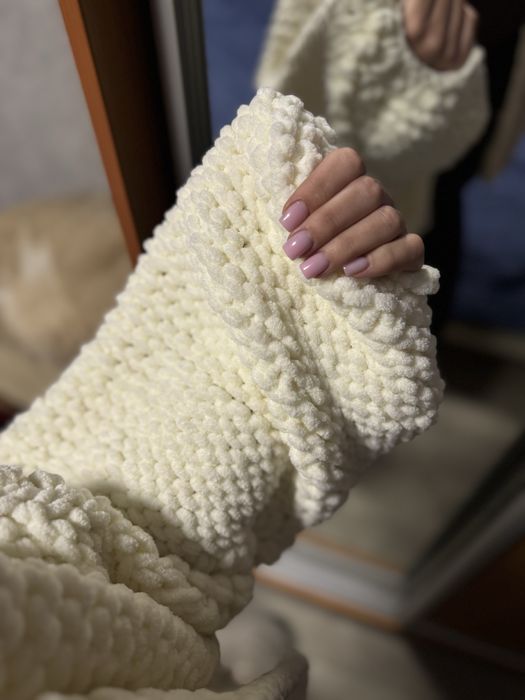 Плюшевий кардиган ручної роботи