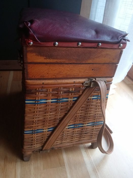 Kufer kuferek stoleczek