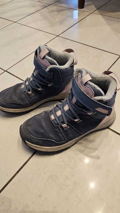 Buty zimowe śniegowce dziewczęce Quechua rozmiar 33