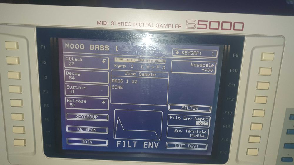AKAI デジタルサンプラー S5000 8パラアウト/64ボイス Akai S5000 | Vintage Synth Explorer