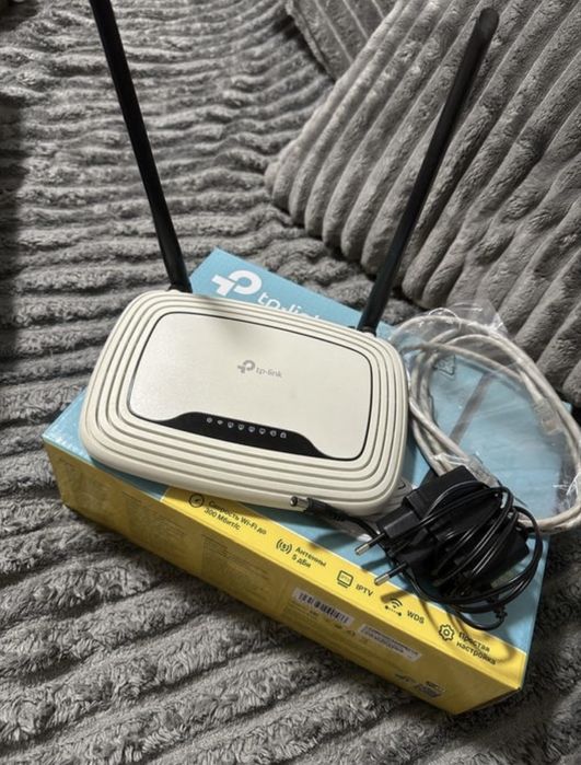 Wifi роутер TP-LINK TL-WR841N WiFi4/ N300/ 100 Мбіт/с