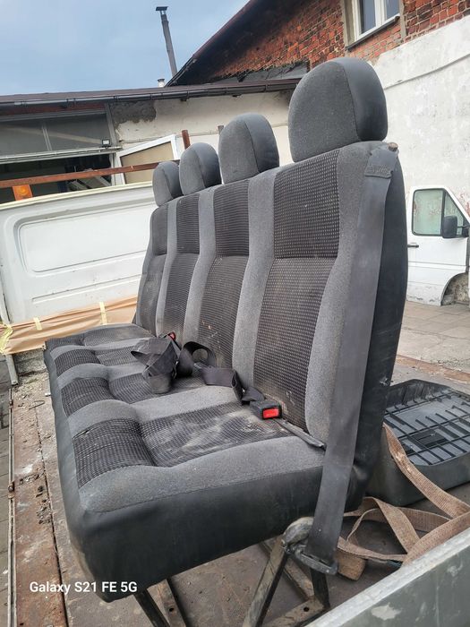 kanapa tylna lawka czworka ducato jumper boxer 06-