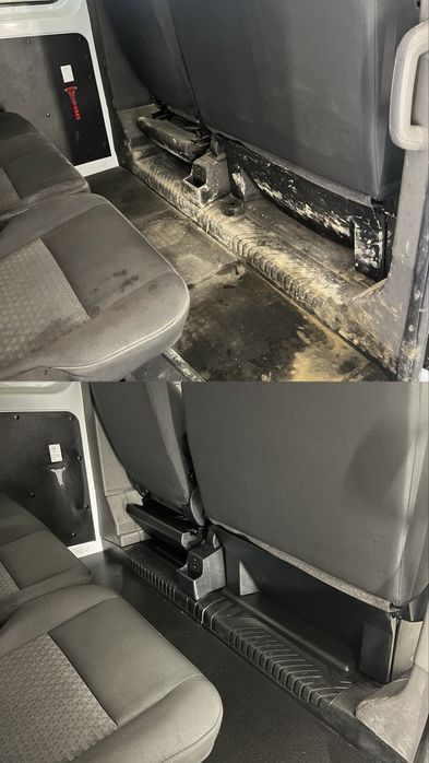 Pranie czyszczenie tapicerki samochodowej