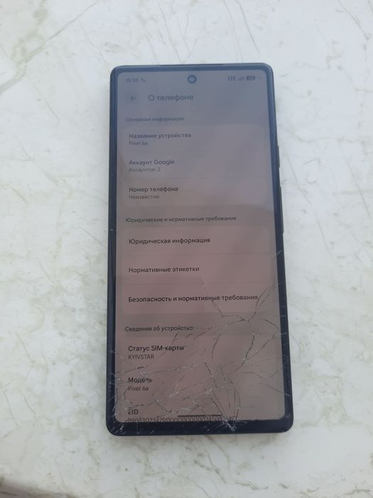 Продам pixel 6a 6/128 гб
