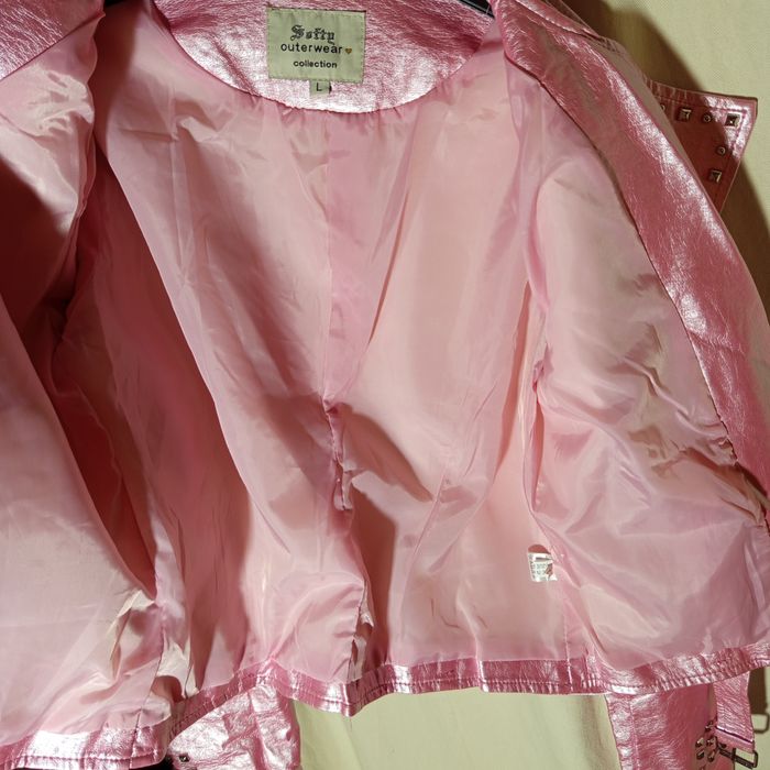 Nowa ramoneska kurtka różowa z ćwiekami Softy Outwear collection