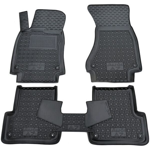 Гумові Коврики НА ВСІ АВТО в салон в багажник  резиновий коврик поліки