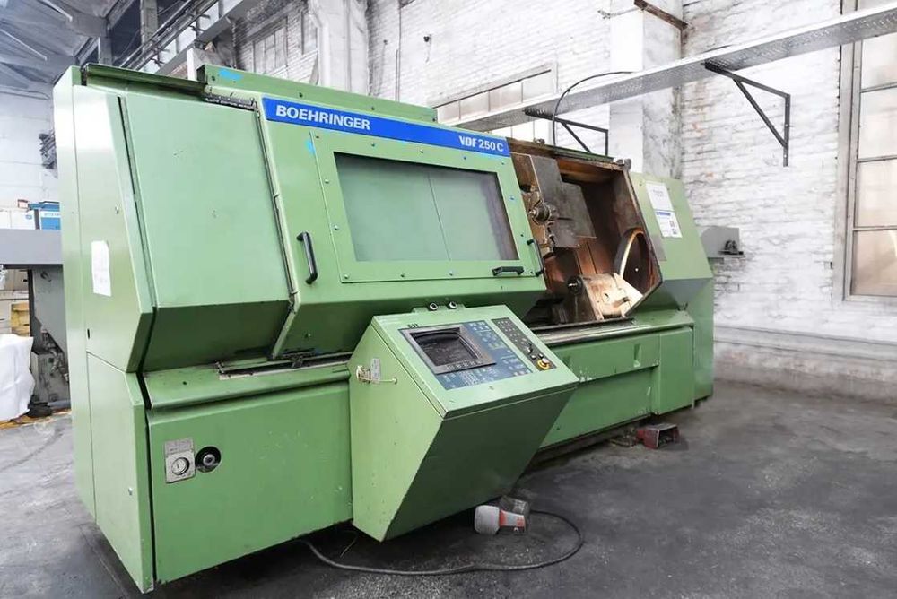 Токарный станок ЧПУ / Токарний верстат ЧПУ Boehringer VDF 250C