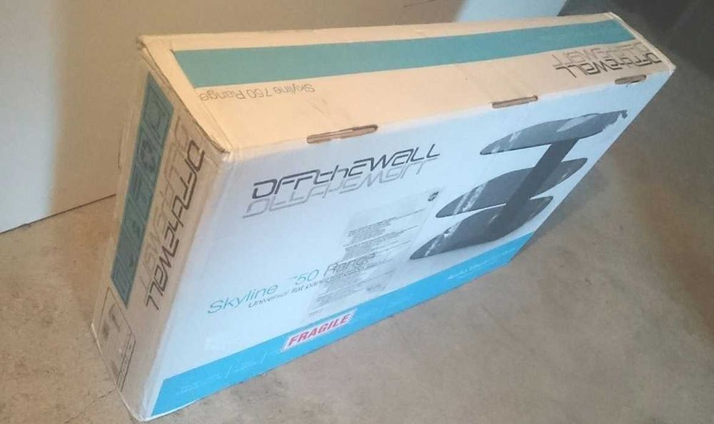 NOVO Suporte de TV com duas prateleiras para Home Cinema