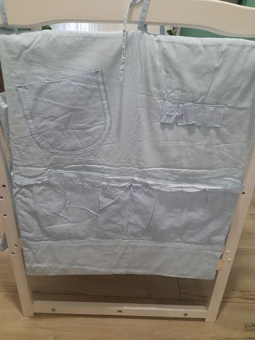 Постіль в ліжечко.  Набір з бортиками