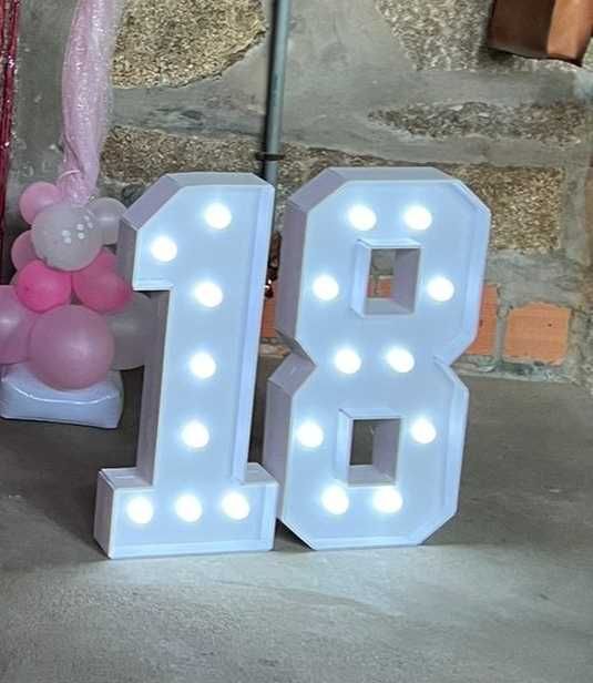 Numeros led festa