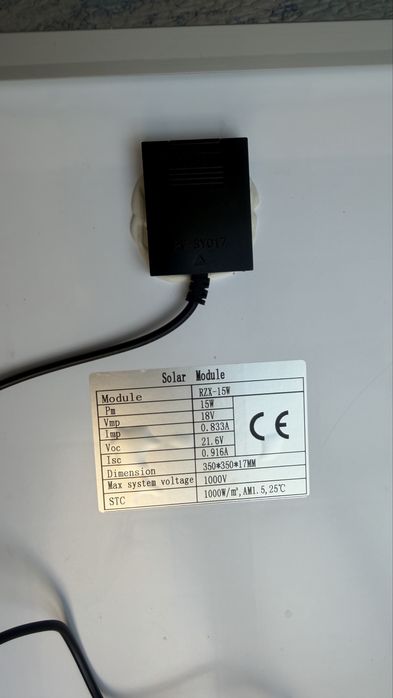 Painel solar 18V, 15W507389557783275522