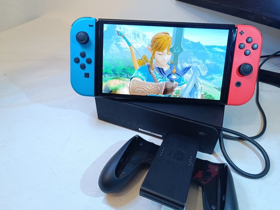 Nintendo Switch OLED – Conjunto completo – Excelente estado