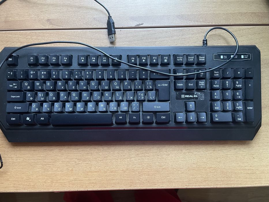 клавиатура real.le