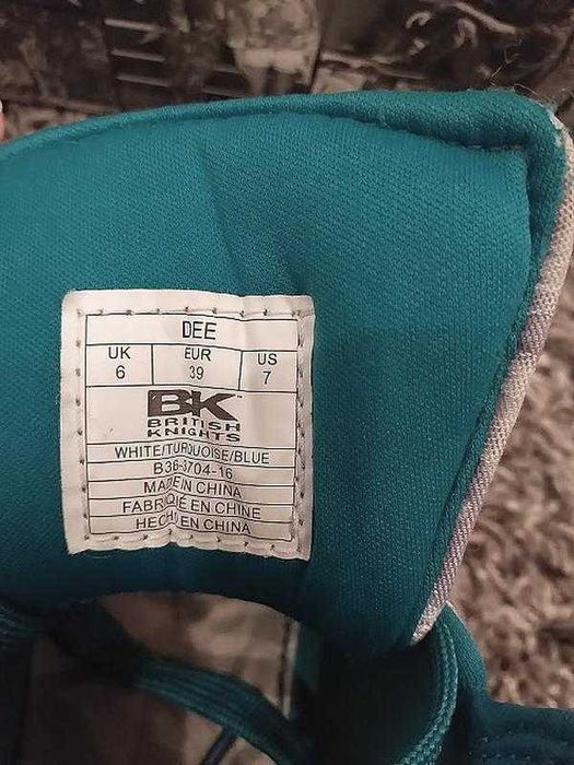 British knights dee кеды хайтопы Англия, 6 uk, 39eurо, 25.5 см