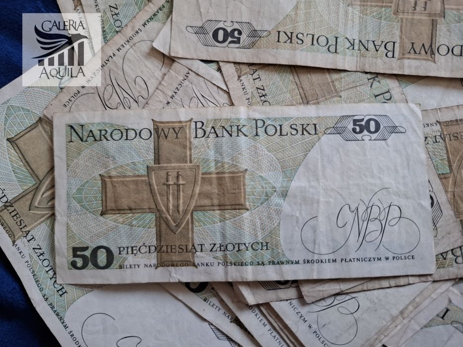 50 zł Banknoty okresu PRL