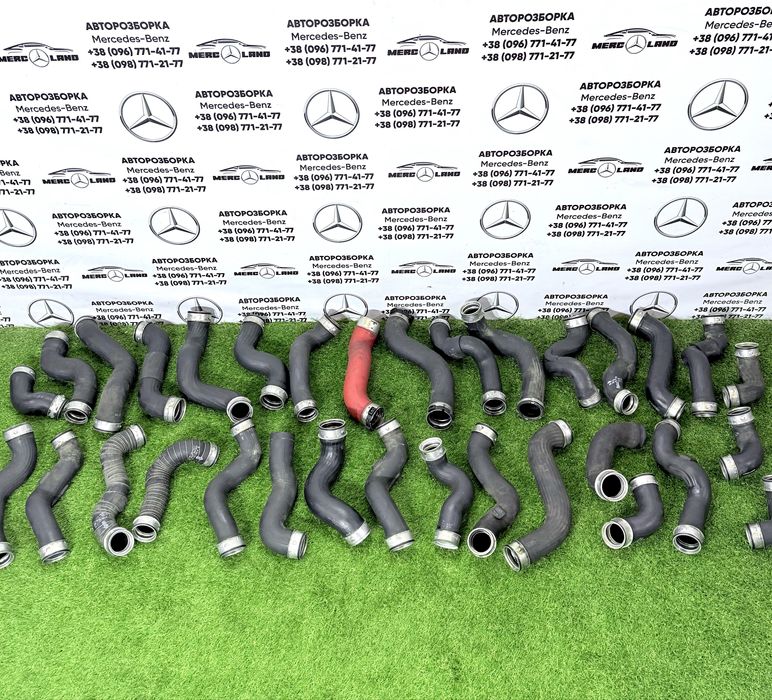 Патрубок інтеркулера шланг w203 w204 w211 w212 w164 w218 Mercedes Шрот