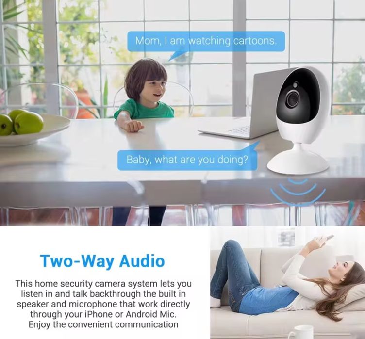 ICSee Камера внутрішня 2мп WiFi