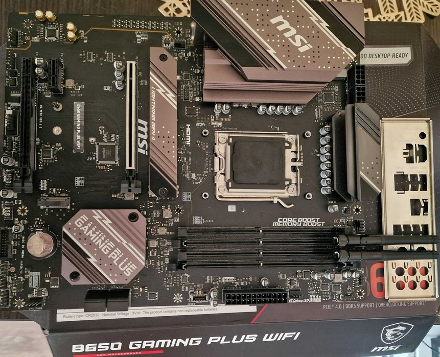 Материнська плата AM5 сокет  MSI B650 GAMING PLUS WIFI. (Amd B650)