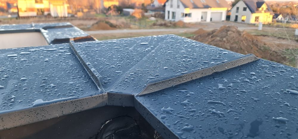 Dachy płaskie, obróbki blacharskie, tarasy tpo pvc epdm resitrix