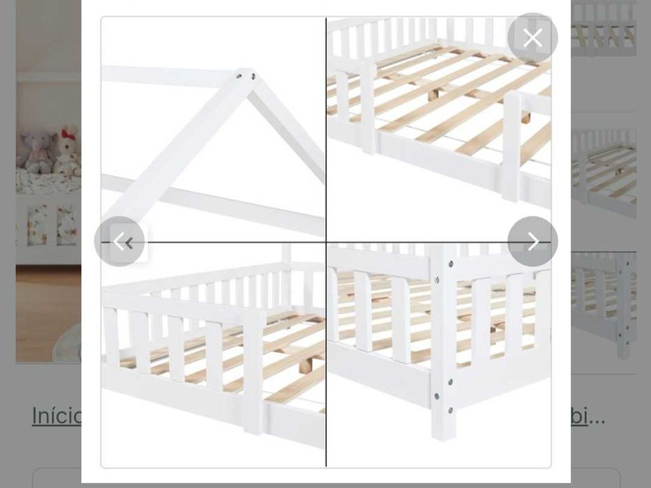 Cama montessori 140x200cm