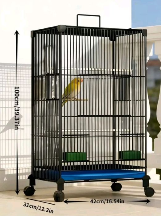 Gaiola para aves caturras papagaios