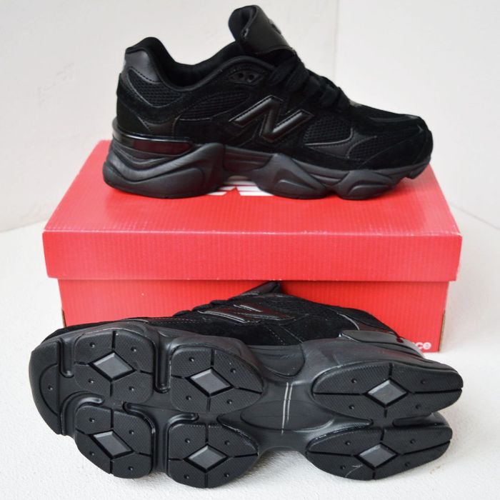 Чоловічі кросівки New balance 9060 Black чорні всесізоні