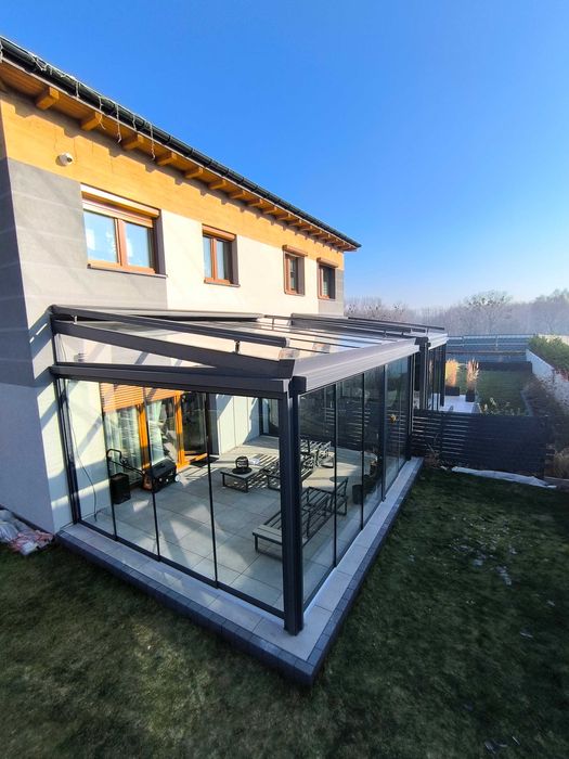 Pergola Ogród zimowy Tarasowa Wiata ALTANA Aluminiowa Zadaszenie Taras