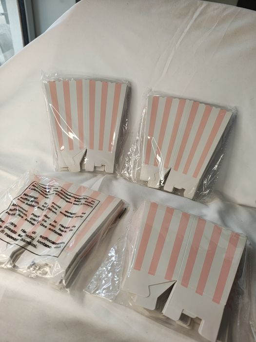Pudełka na popcorn zestaw