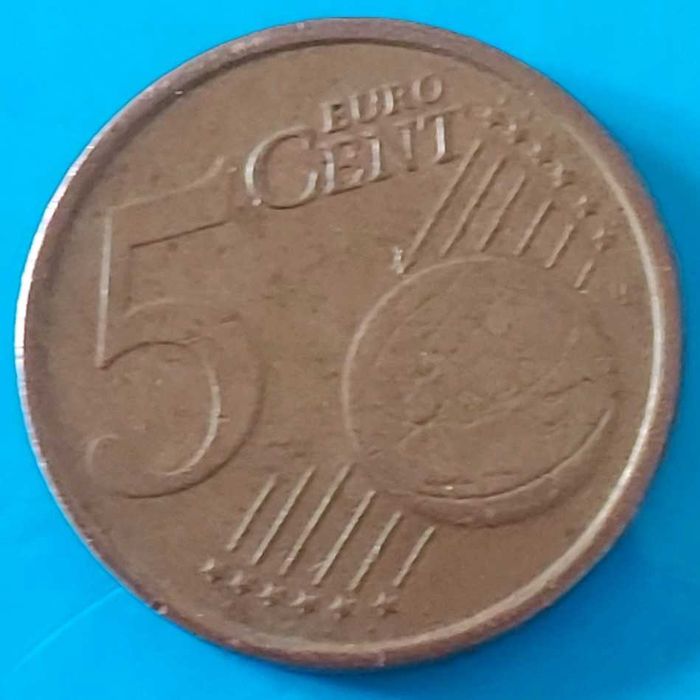5 Cêntimos de 2004 * F * da Alemanha