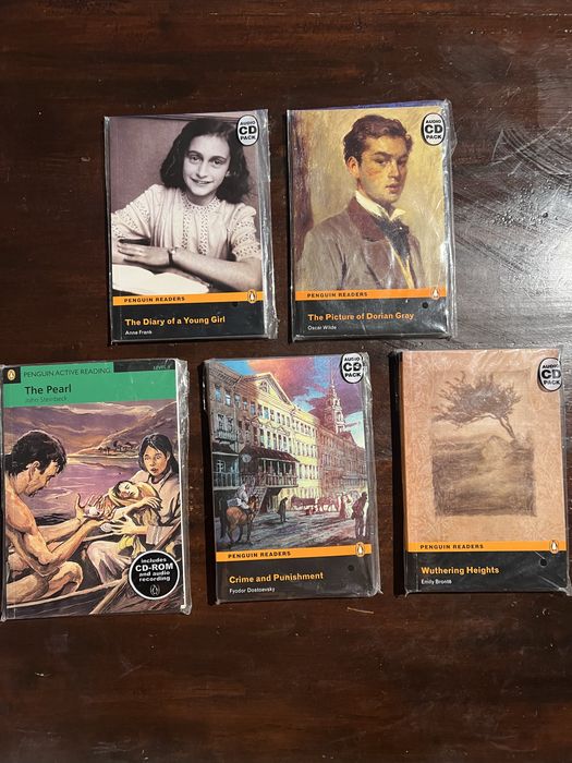 5 Audio books - grandes classicos para aprender ingles - 9,50€ cada