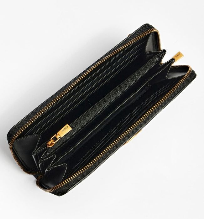 Portfel  Guess czarny logo