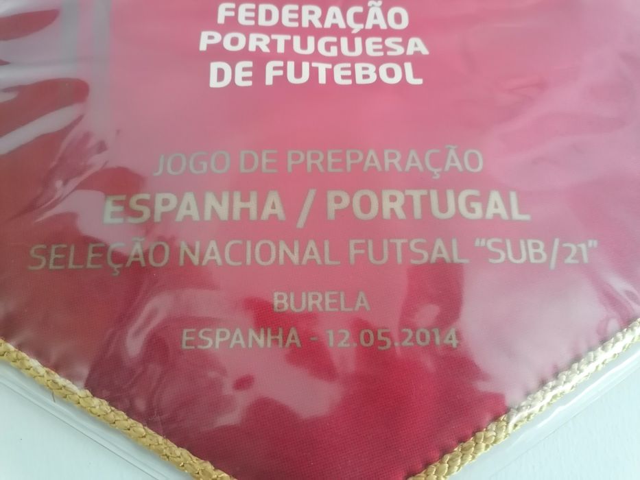Galhardete Federação Portuguesa Futebol jogo preparação Seleção Sub21
