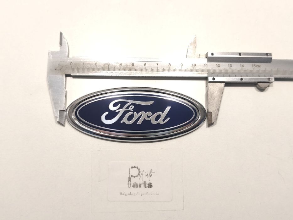 Emblema símbolo logotipo Ford 115mm x 45mm Fiesta MK6 MK7 MK8 Focus MK2 MK3 MK4 Mondeo Kuga Puma C-Max S-Max B-Max Ka EcoSport EdgeFord Transit