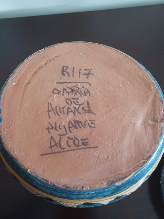 Pote e Castiçal Louça de Almancil