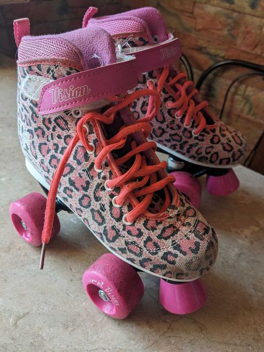 Ролики 4 колесные SFR (Англия) VISION, стелька 20см. Роликовые коньки