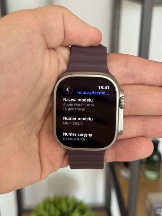 Apple Watch Ultra 49mm naturalny tytan