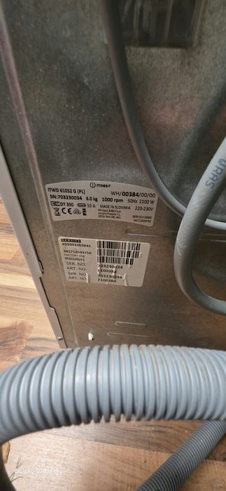 Pralka Indesit 6kg