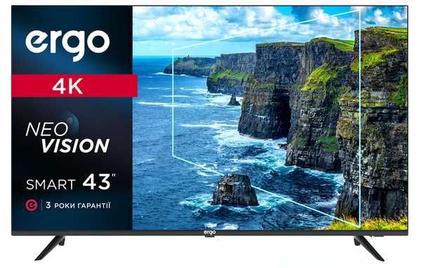 Телевізор Ergo 43DUS6000 SMART 4K