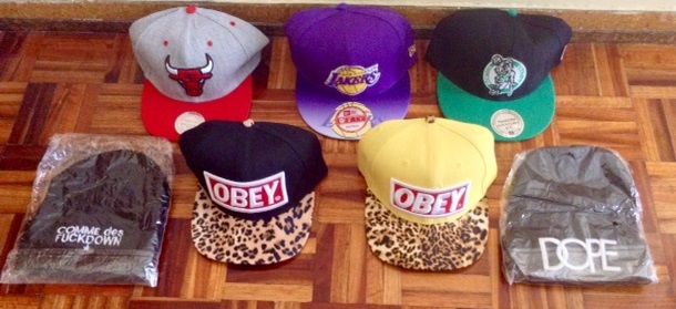 Varios Chapeu / Bone Obey, Chicago, Lakers NOVO