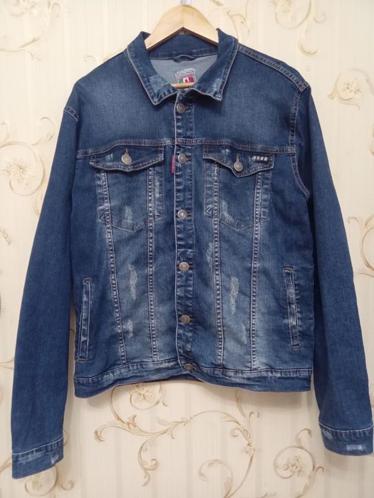 Мужская джинсова куртка DsQuared2/ размер 2XL.
