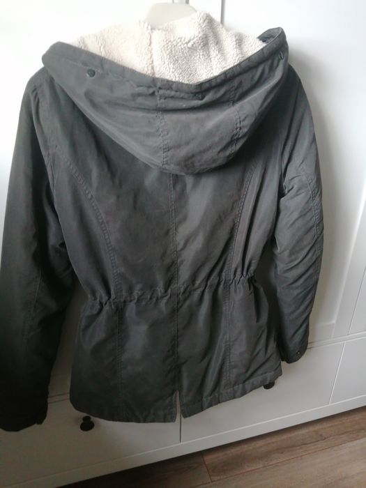 Kurtka parka pikowana