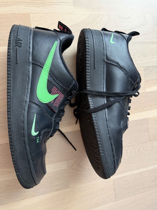 Кроссовки Nike Air Force 1 Low Utility "Black/Hyper/Pink/Scream/Green"