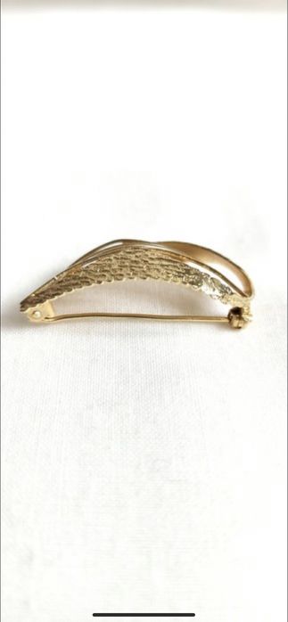 Broszka, spinka do apaszki złoto 333