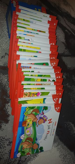 ABC Ucze się - nauka alfabetu - 24 książeczki