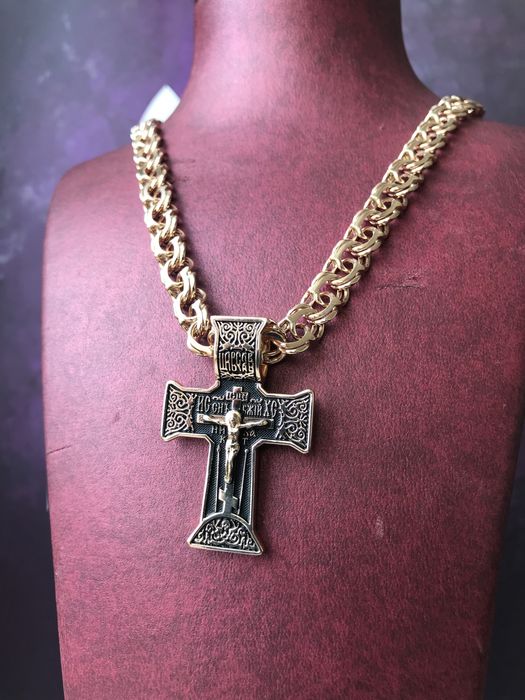 Цепочка арабский бисмарк и крест