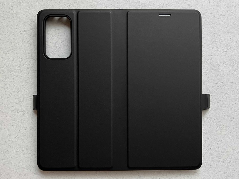 Redmi Note 10 Pro чохол-книжка Wave Flap чорний еко кожа чехол