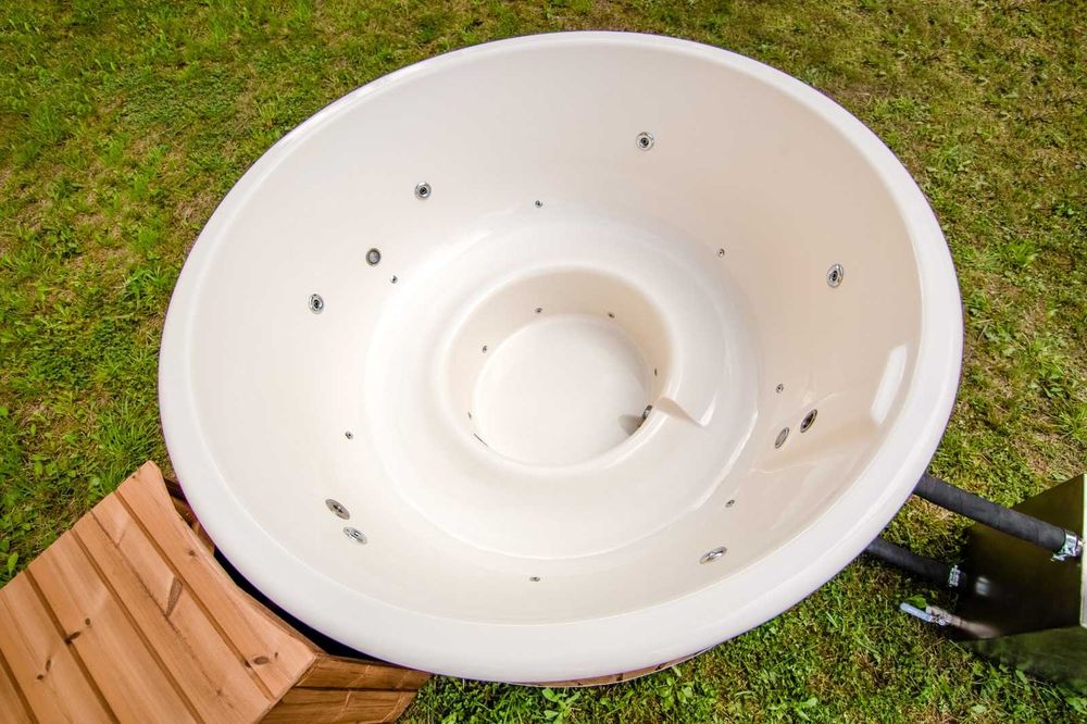 Balia Ogrodowa Jacuzzi Bania Hot Tub Gorąca Beczka Cała Polska