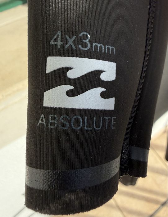 Fato de surf billabong 4x3 Absolute