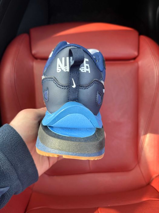 (ОПЛАТА ПІСЛЯ ОГЛЯДУ)Nike x Sacai VaporWaffle Blue Brown Найк х Сакай