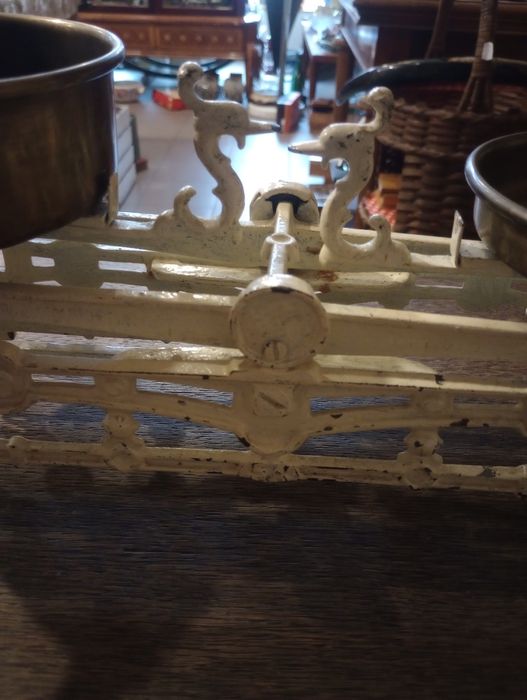 Piękna stara waga szalkowa Okazja